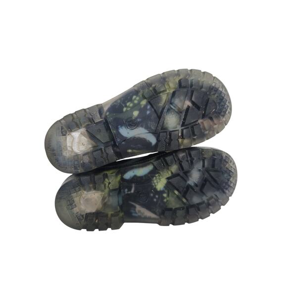 Little Kid Rain Boots Waterproof Light Up Kids Rain Boots Size 12 - Picture 7 of 7